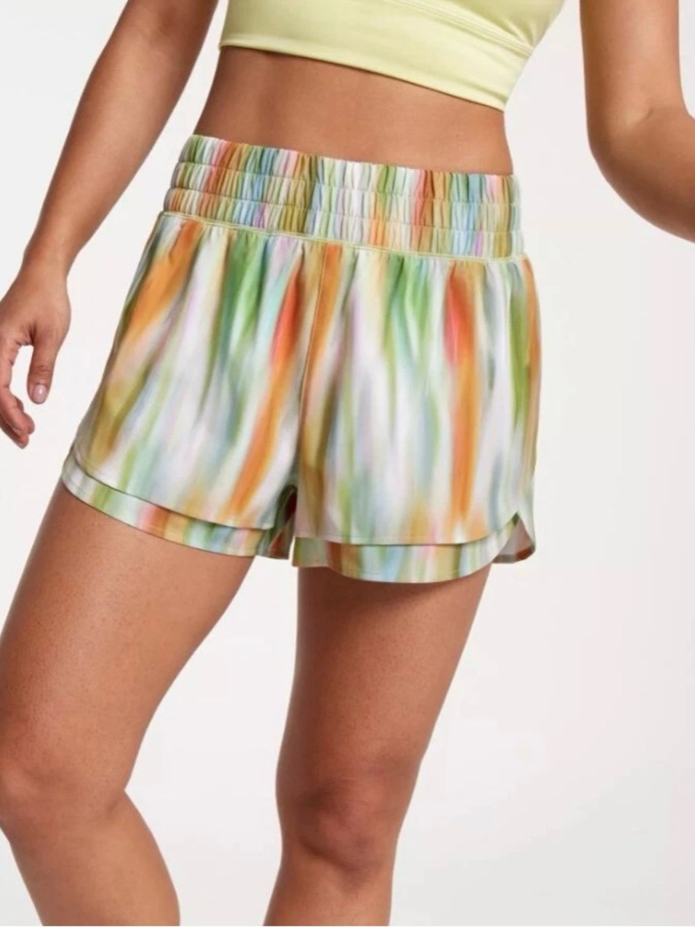 CALIA Women's Step Up Short Filtered Flora Multi XS